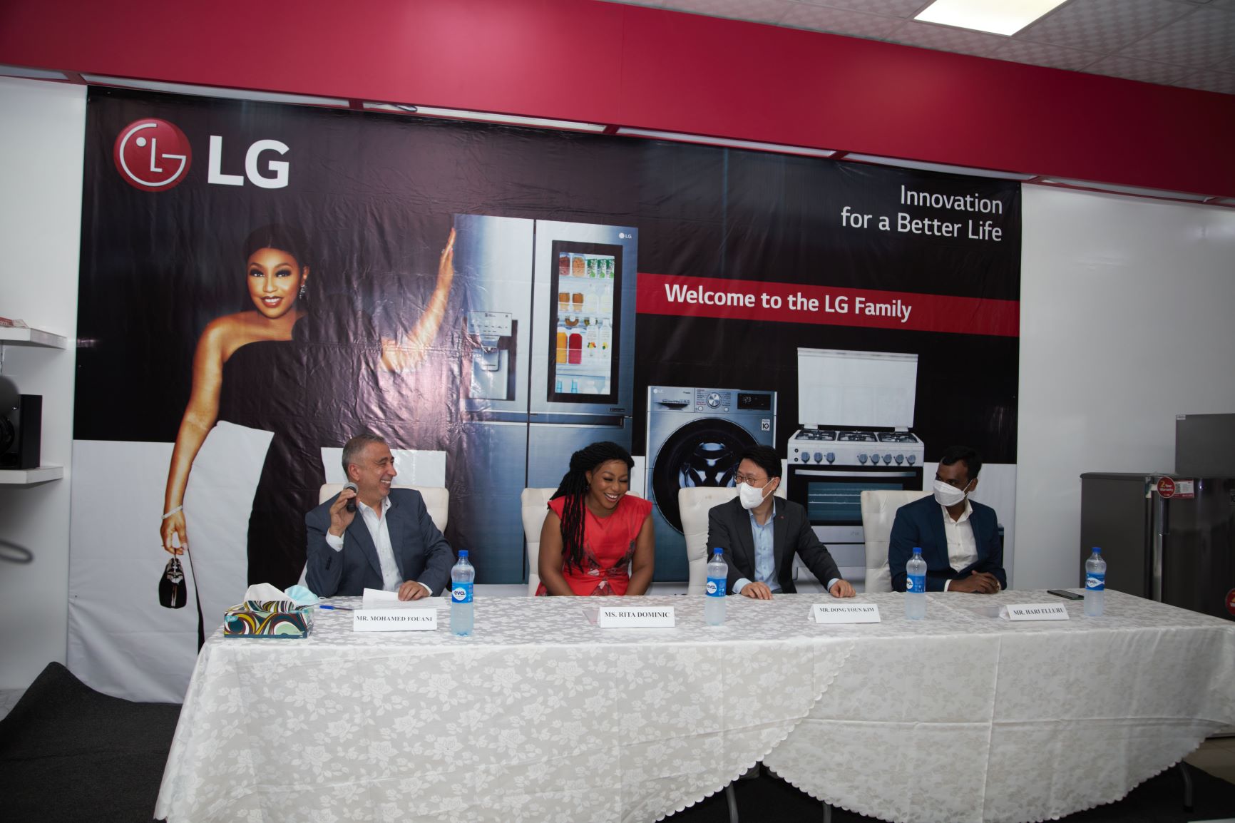 Lg Rita Rani LG signs Rita Dominic as Brand Ambassador of its home appliances brands ...