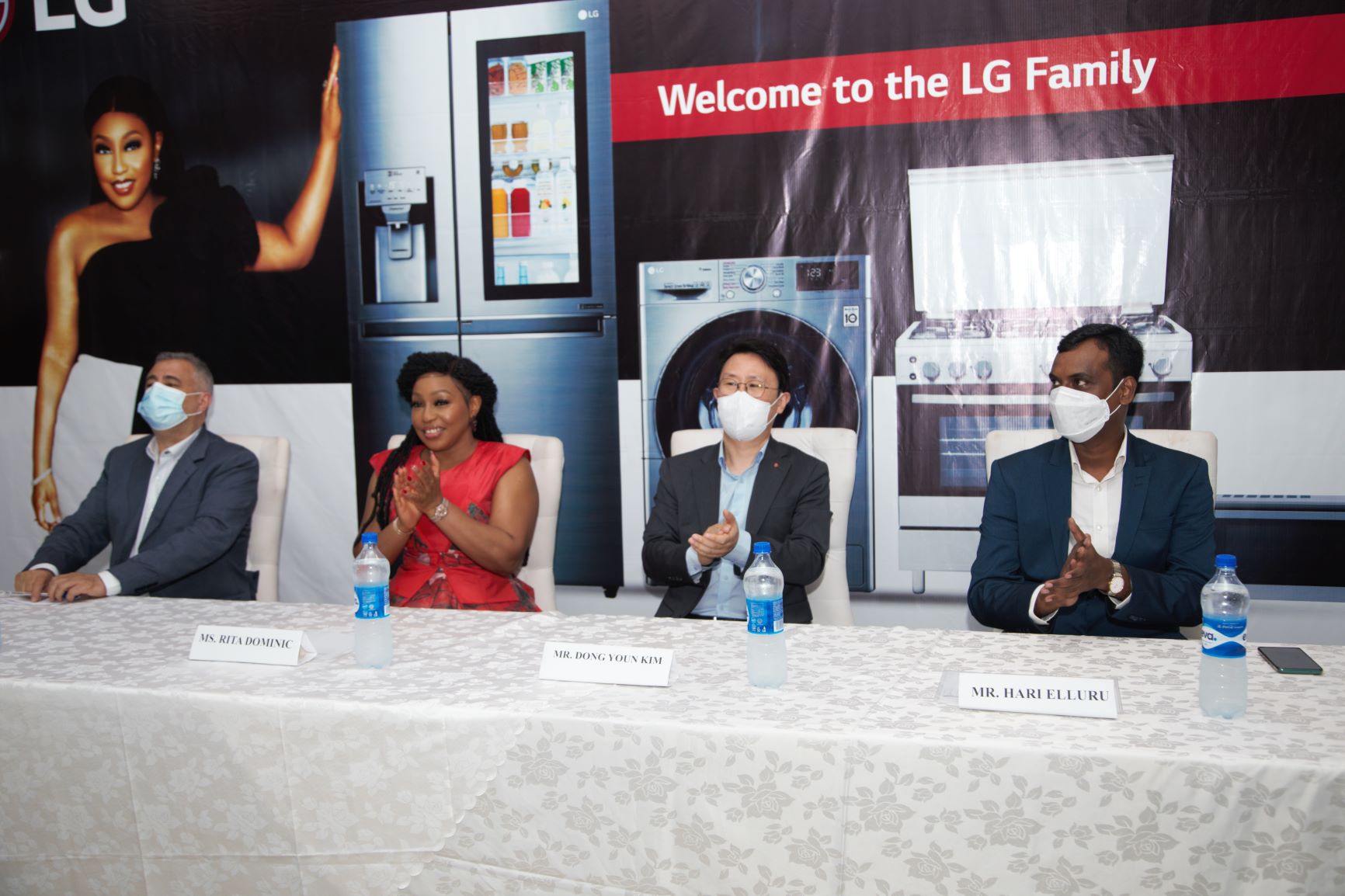 Lg Rita Rani LG signs Rita Dominic as Brand Ambassador of its home appliances brands ...