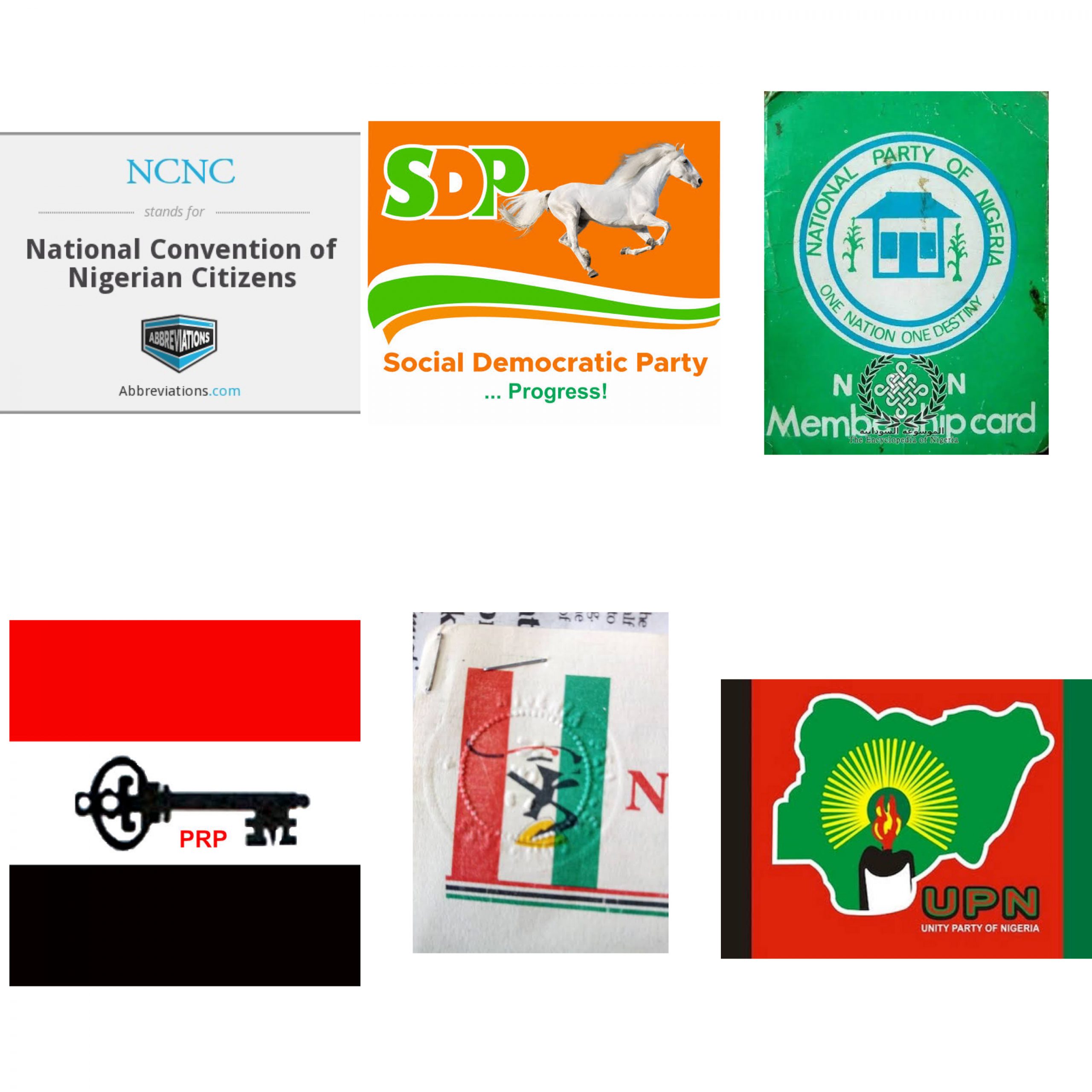 What Are The 18 Political Parties In Nigeria