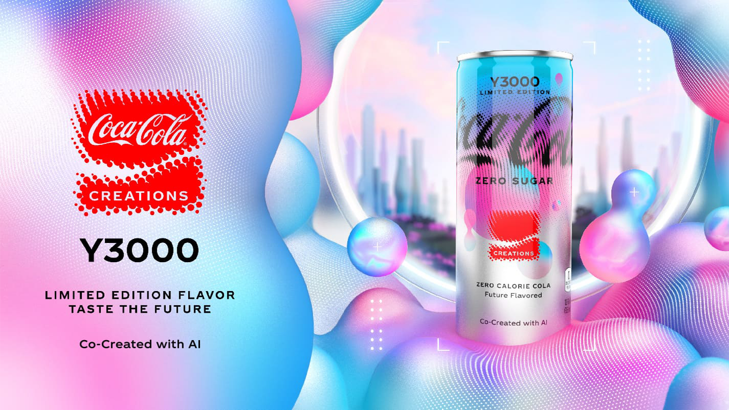CocaCola debuts Y3000, powered by human creativity, artificial