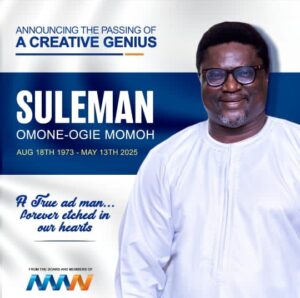 Curtain falls too soon on Suleman Omone-Ogie Momoh