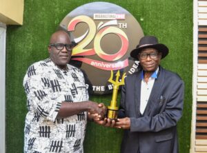 MARKETING EDGE honours Kunle Onime as Experiential Marketing Legend of the Decade 