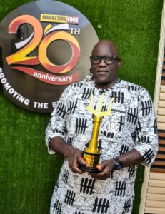 MARKETING EDGE honours Kunle Onime as Experiential Marketing Legend of the Decade 