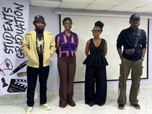 O2 Academy students shine at movie premiere as Institution deepens impact on Nigeria’s creative industrySamuel Nwabuisi, Ebun oluwa Afode, Chioma John and Usoro Ndifereke