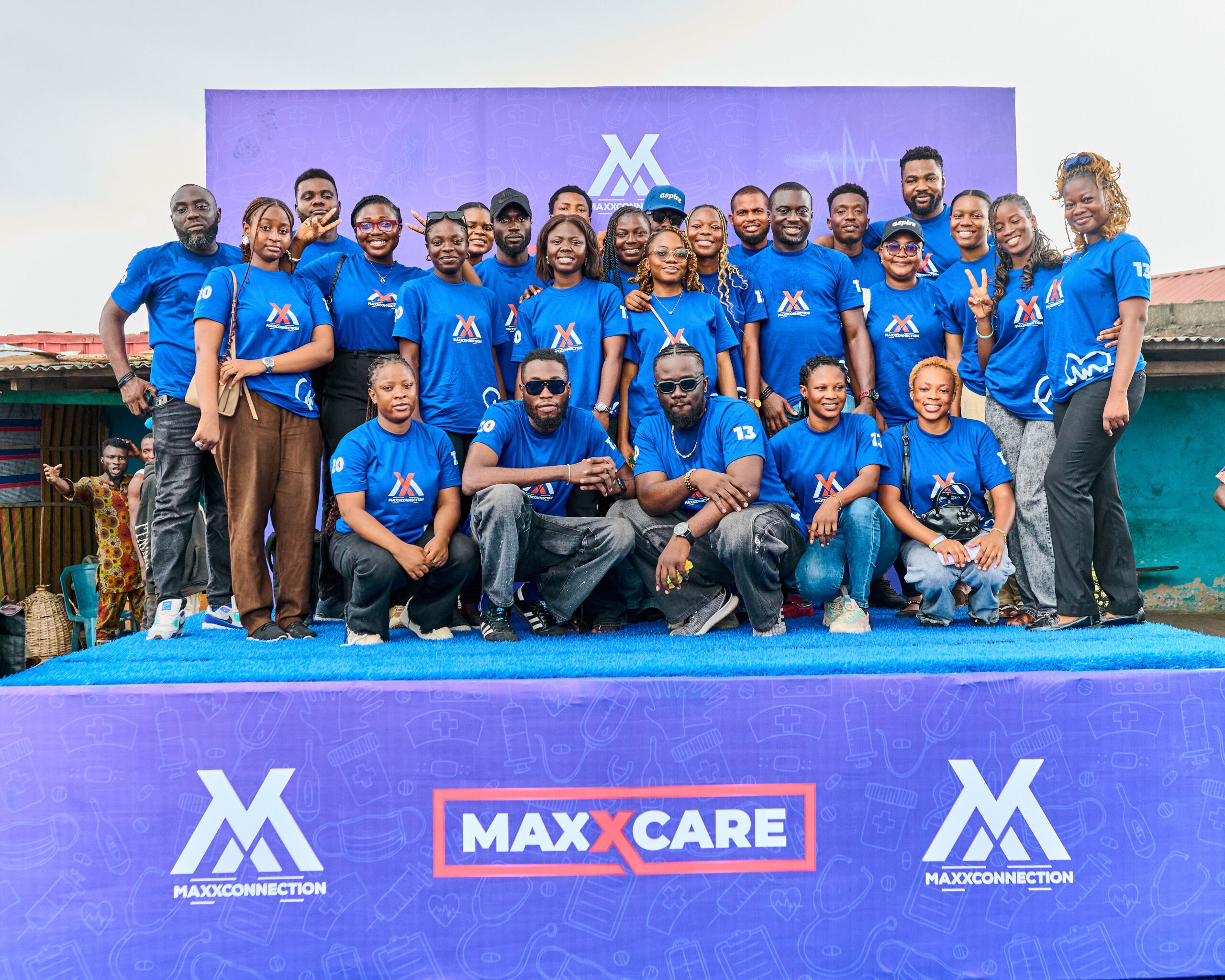 Maxxconnection raises the bar as brand builders, health lifters through Maxxcare, with bold outreach at Ketu Motor Park