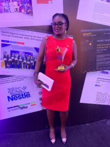 Abimbola Mohammed wins best story on youth empowerment at 4th Nestle media awards