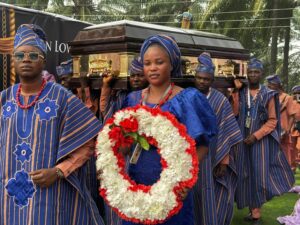 A John Olulope Ajayi, the Founder and Publisher of MARKETING EDGE,  has been laid to rest in his family compound in Ijan-Ekiti, Ekiti State. no tribute can fill: John Tolulope Ajayi laid to rest in Ijan-Ekiti