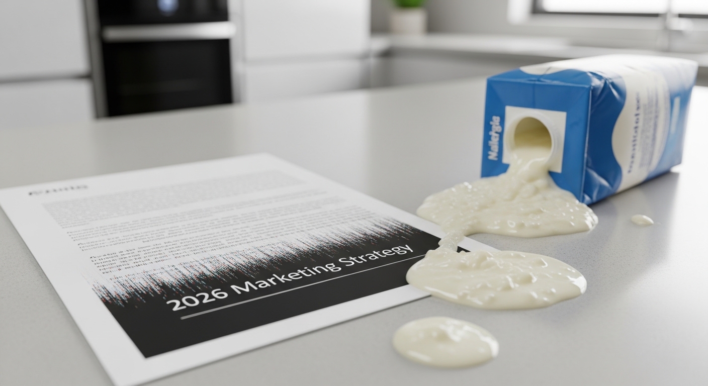 Why your marketing plan expires faster than your milk