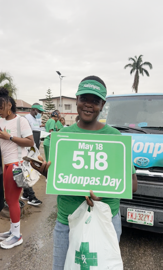 Salonpas marks Salonpas Day 2026 with awareness walk in Ojota
