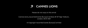 AB InBev wins Cannes Lions Creative Marketer of the Year for an unprecedented third time